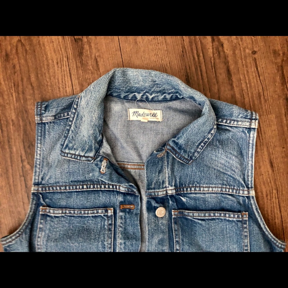 Madewell Denim Vest